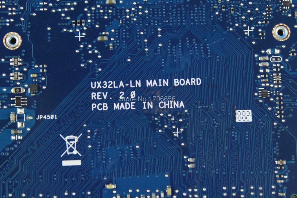 Original For Asus UX32LA Laptop motherboard UX32LA-LN REV2.0 Mainboard Processor i7-4500 4G Memory HD Graphics 4400 100% tested |