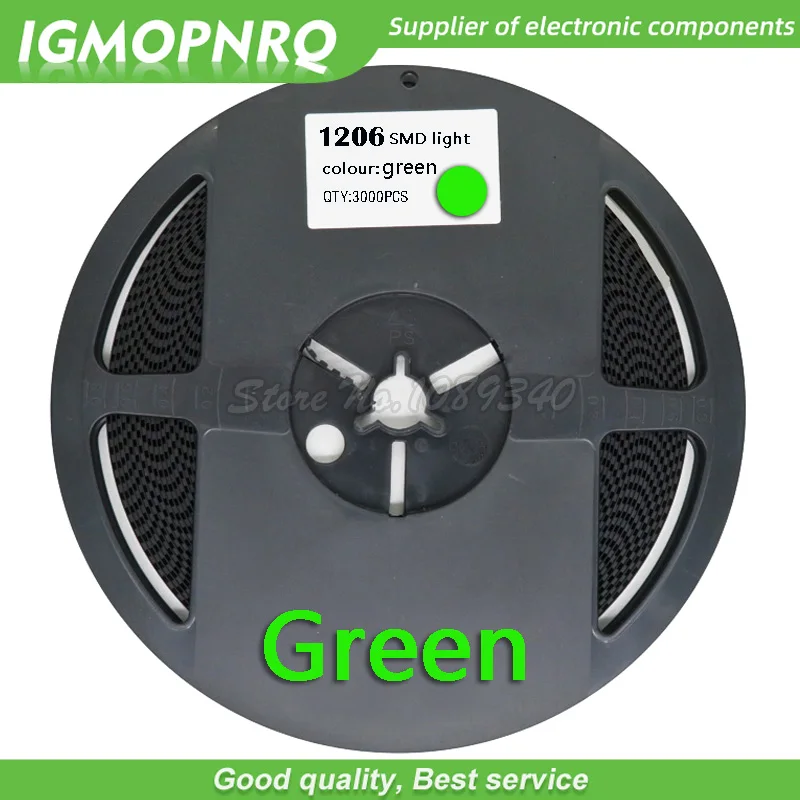 

1 катушка 3000 шт. 0805 SMD светодиодные зеленые диоды светодиодные IGMOPNRQ
