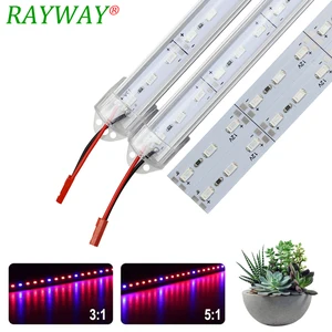 Светодиодный светильник для выращивания растений, 12 В, 5730, SMD, 50 см, 36 светодиодный Дов