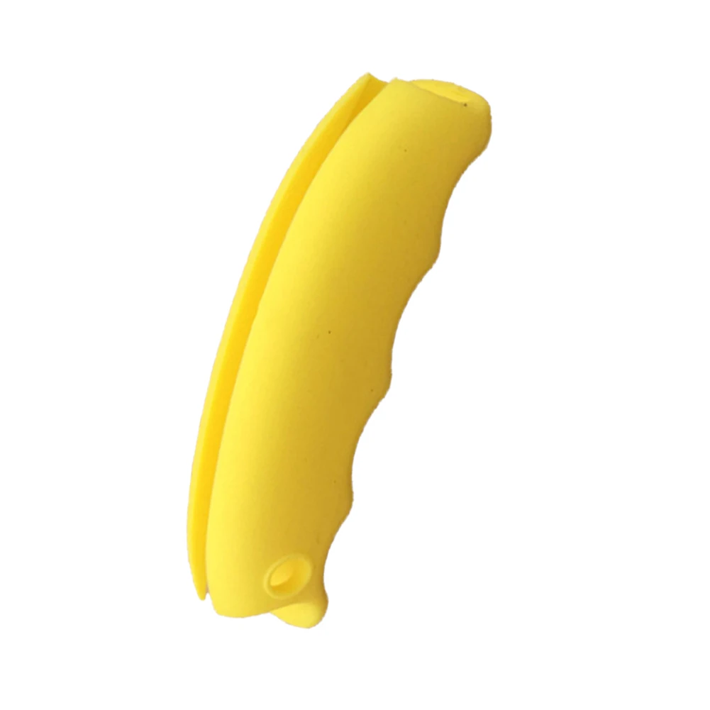 Yellow Горячая Распродажа, 1 шт., силиконовая тарелка для покупок, сумка для защиты рук, сумка для покупок, держатель, зажимы, ручка, замок для переноски, инструмент для дома - Цвет: Yellow