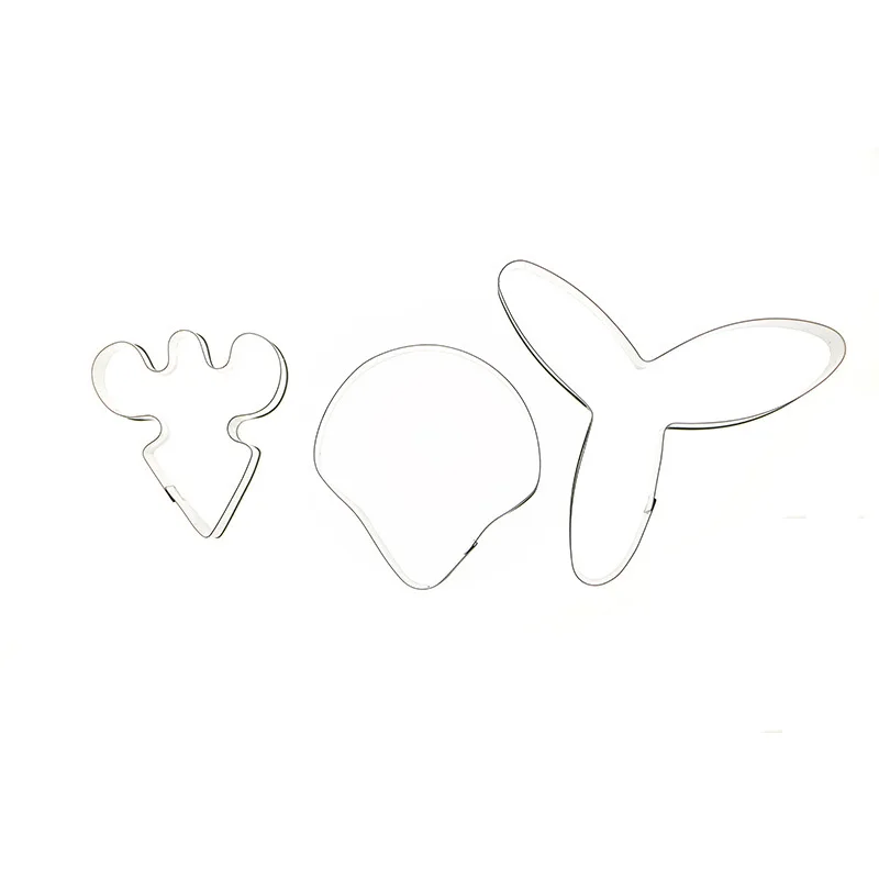 3 шт. нержавеющая сталь формочки для печенья цветок фаленопсиса помадка резак