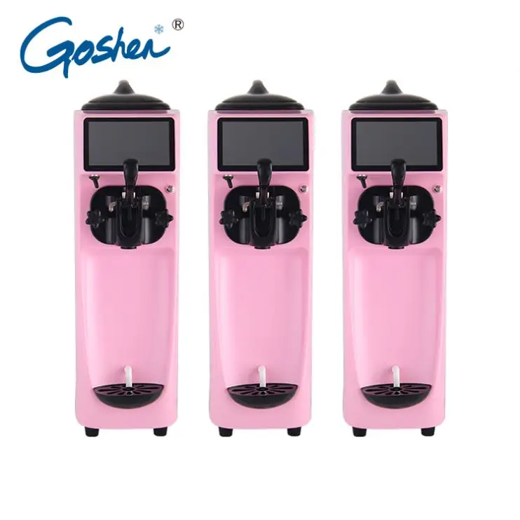 Мини-мороженое машина стол один вкус Мягкая для мороженого ЕС коммерческий |