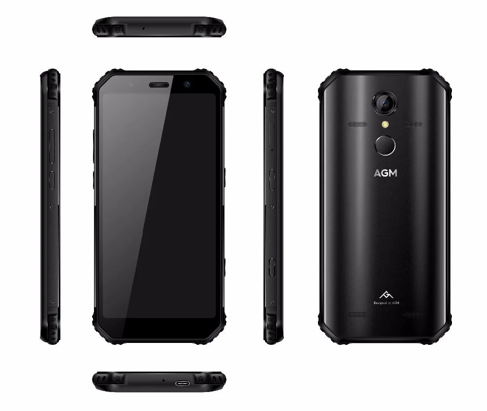 Оригинальный AGM A9 прочный телефон 4 Гб 64 IP68 Водонепроницаемый 5400 мАч 5 99 &quotAndroid 8 1