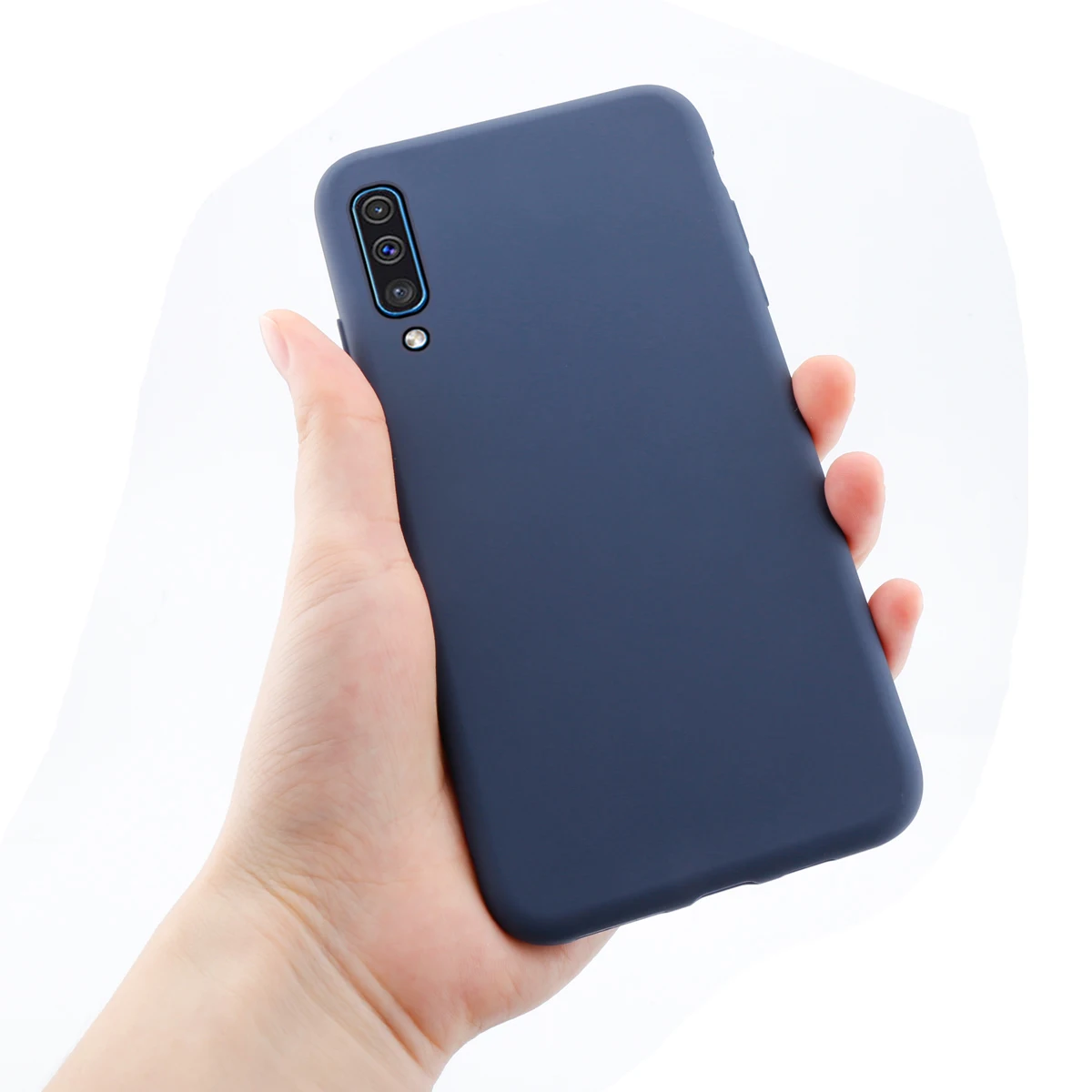 Для samsung Galaxy A50 чехол для телефона мягкий силиконовый карамельный цвет тонкий ТПУ