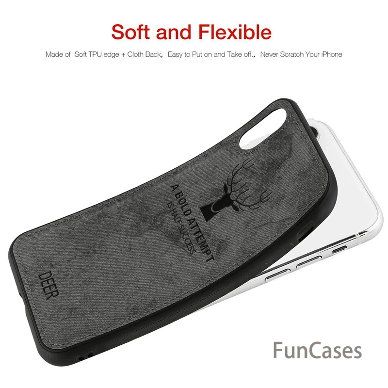 Back Cloth Texture Phone Case For Samsung Galaxy Note 9 8 S8 S9 A6 A8 Plus A7 2018 A9 Star Lite Soft Protective Cover Coque | Мобильные