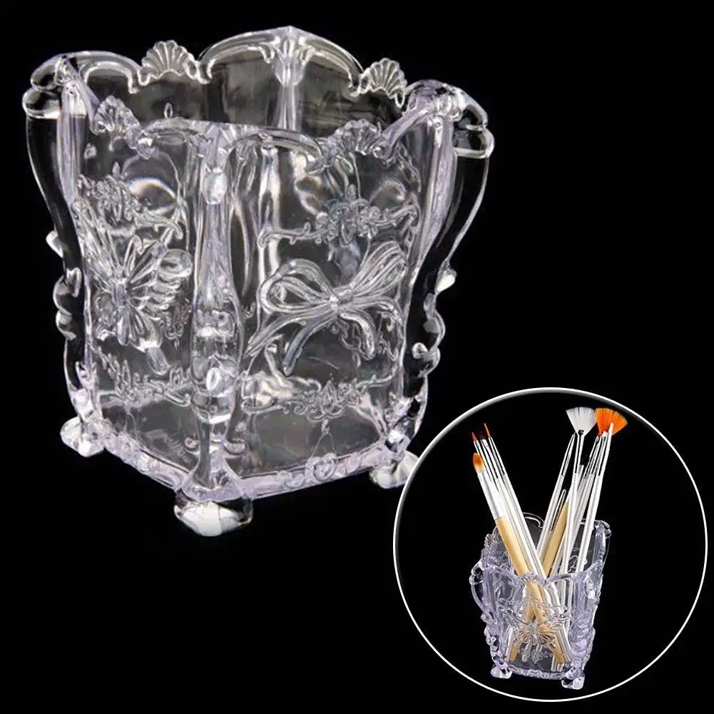 Пластиковые косметические кисти для макияжа держатель ручки органайзер ящики