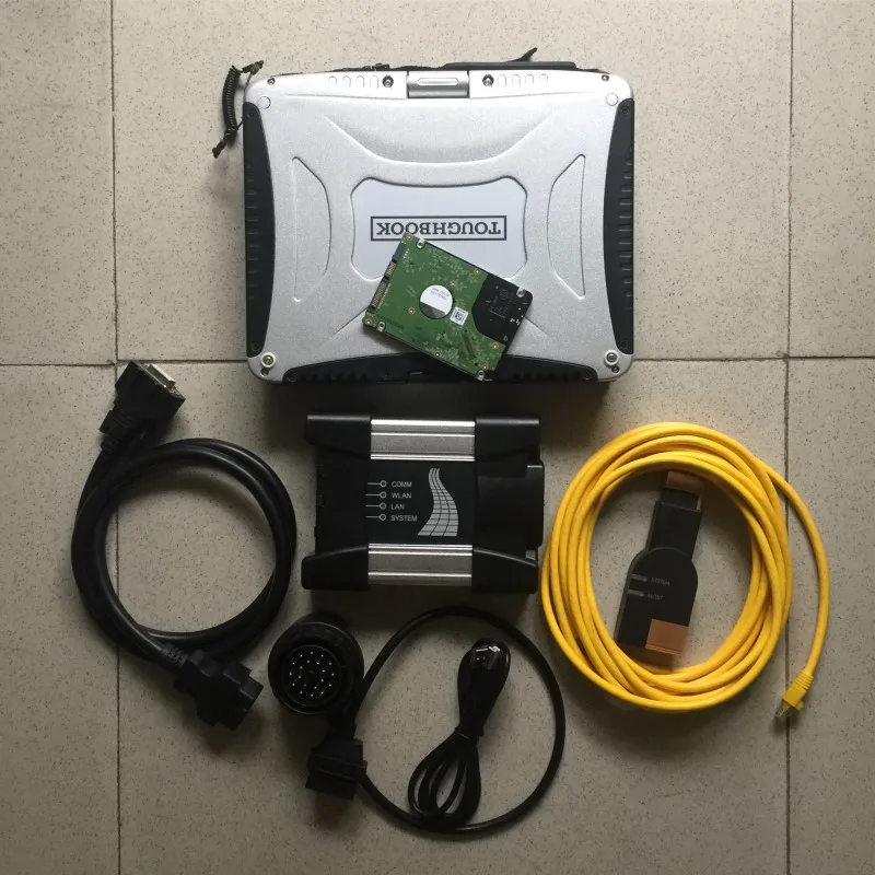 V2019.03 ICOM следующий качество для BMW A2 + B C с программное обеспечение HDD cf19 ноутбук