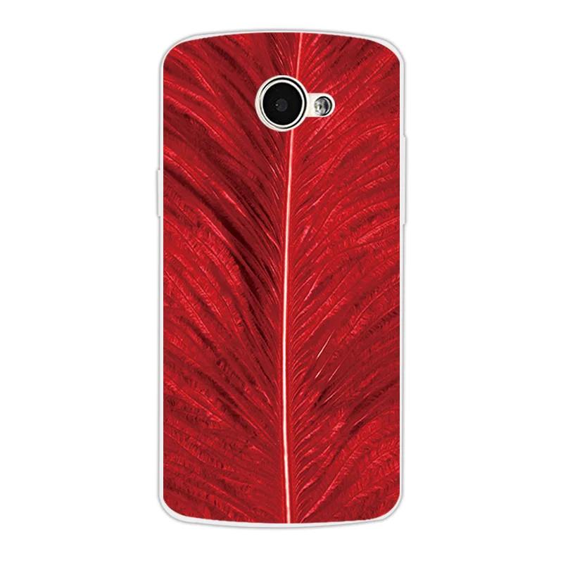 Phone Case For LG K5 X220ds Cover Transparent Silicone Plumage Back Covers for Shell TPU Skin | Мобильные телефоны и