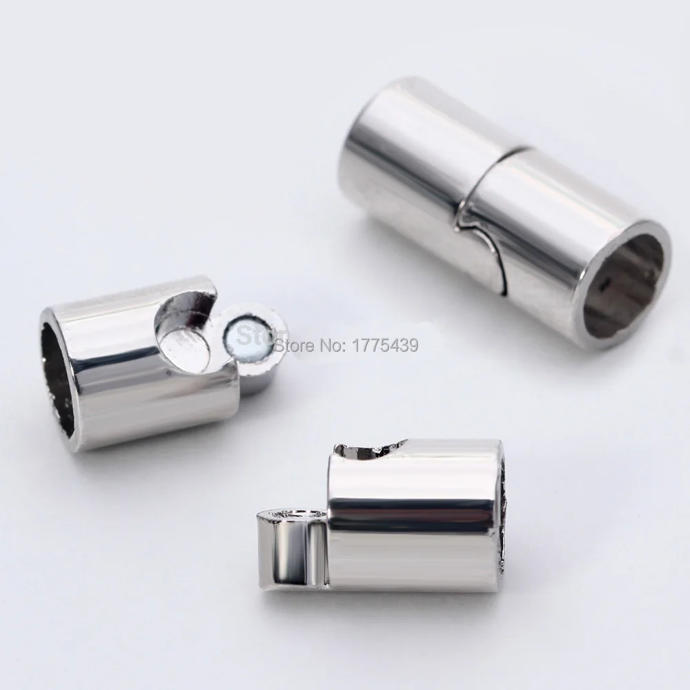 10 шт./лот 7 мм отверстие родия сильные магнитные замочки Ювелирные Разъемы DIY Stardust