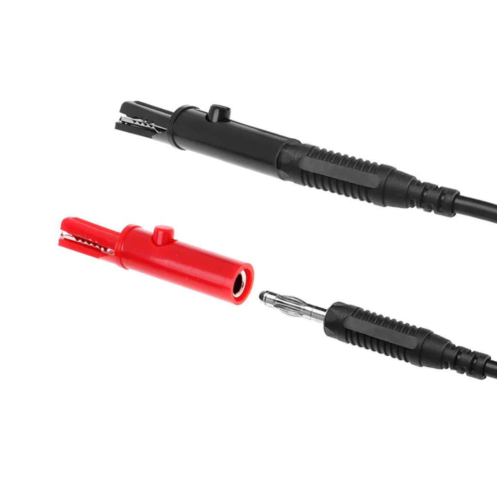 2 Pcs Push Button Type Full Protective Alligator Clips For Professional Multimeter | Обустройство дома