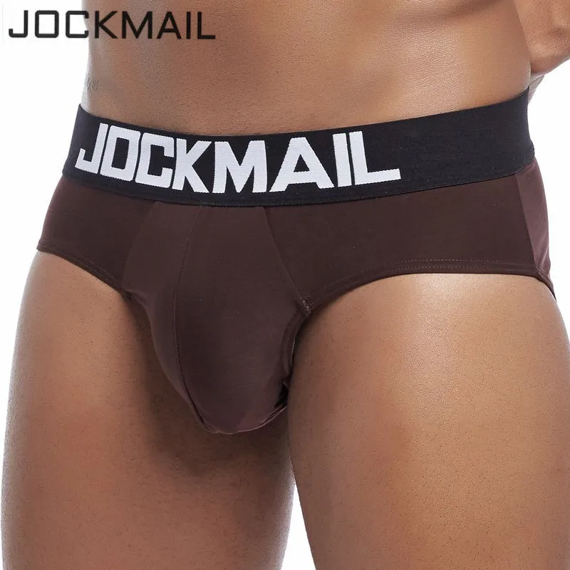 Трусы брифы JOCKMAIL мужские из вискозы пикантное крутое дышащее нижнее белье трусы