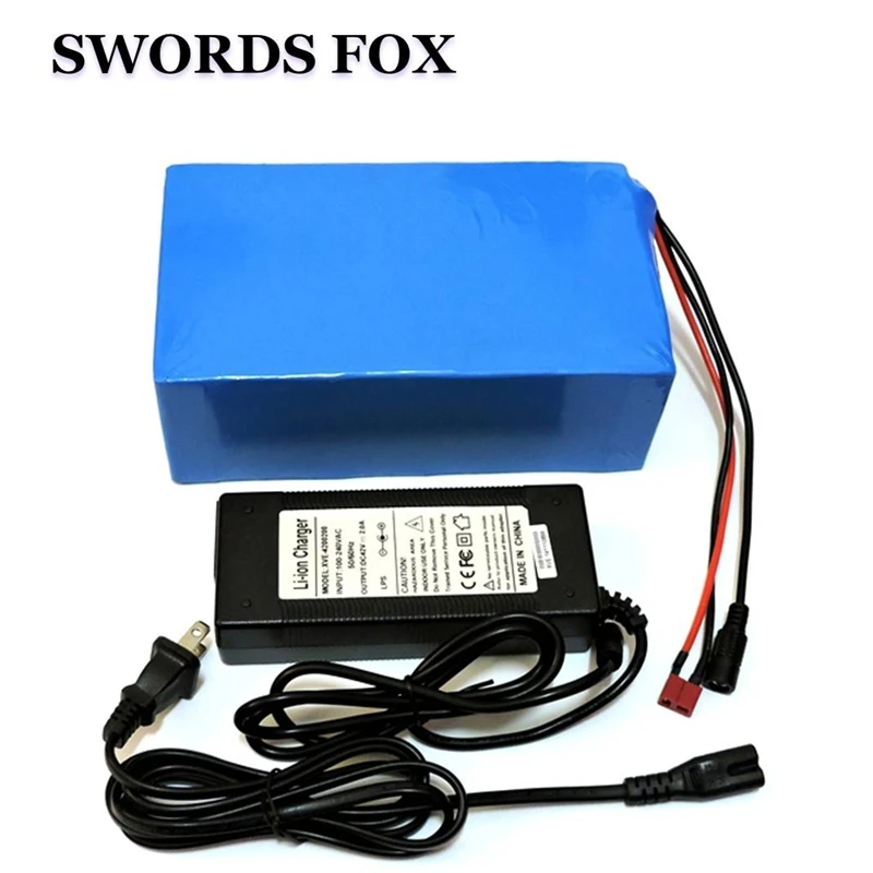 SWORDS FOX 48V 20AH Электрический велосипед батарея 2000W мотор литий ионная литиевая