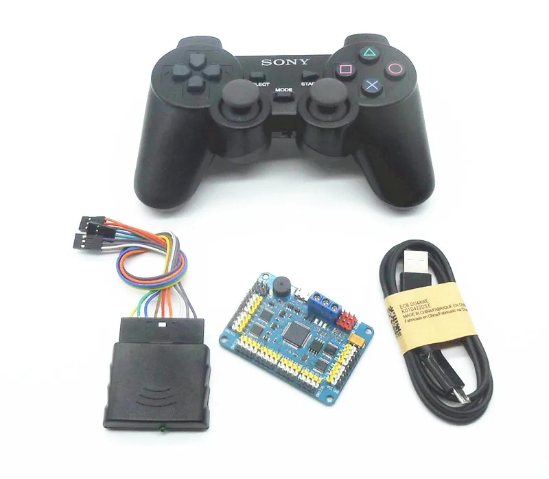 Control Board PS2 1 шт. 32 канала робот сервопривод плата управления и робот PS2 управление Лер и приемник ручка для робота DIY платформы - Цвет: Control Board PS2