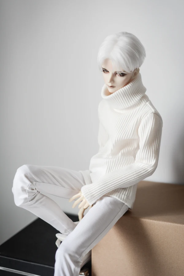 Повседневный теплый свитер-водолазка для BJD 1/4 MSD 1/3 SD13 SD17 аксессуары для одежды CMB112