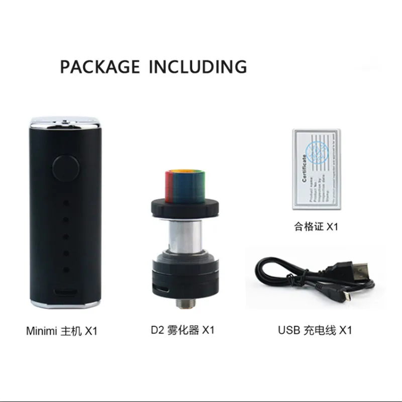 Оригинальный Kangside Vod 50 мини Vape комплект Вт мод с 0.2ом электронная сигарета