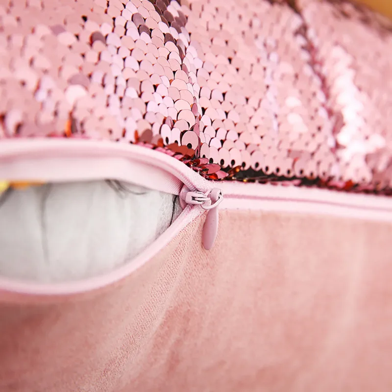 Волшебная Подушка декорированная блестками DIY цвет гостиной спальни