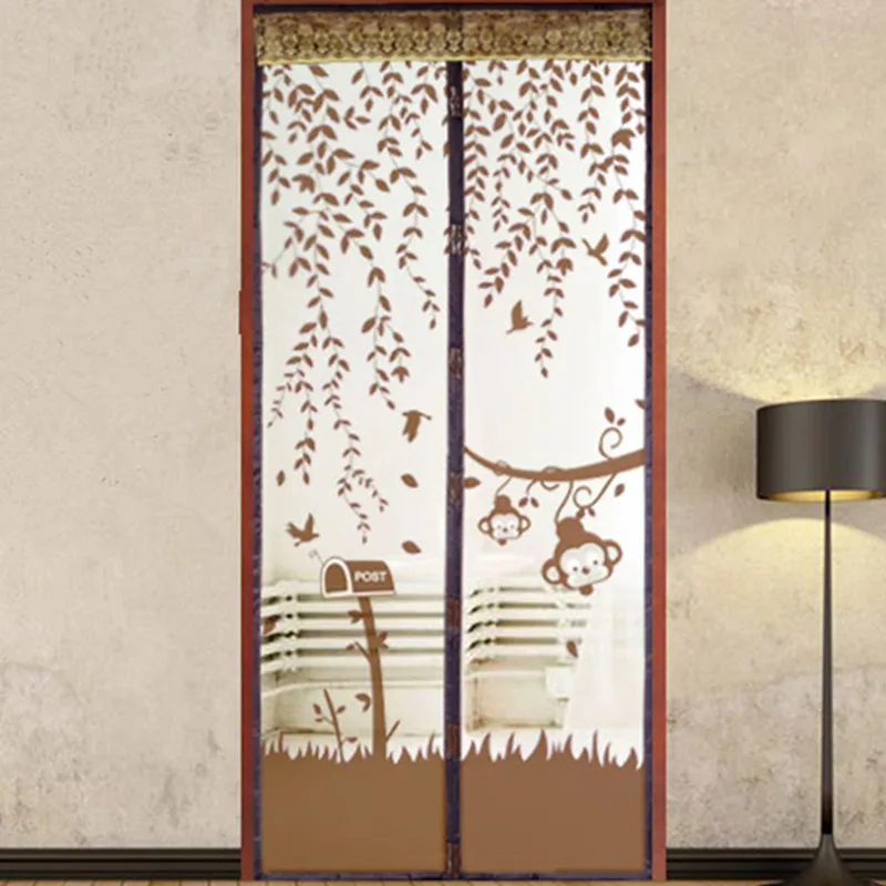 2015 Летний стиль прочный Магия Магнитная насекомых Дверь анти москитные сетки