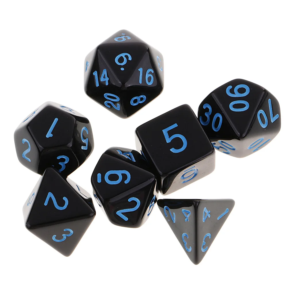 Новые 35 многогранные кости 16 мм для подземелья и драконов DND RPG настольние игры "Магия" настольная игра Кемпинг Туризм путешествия игра