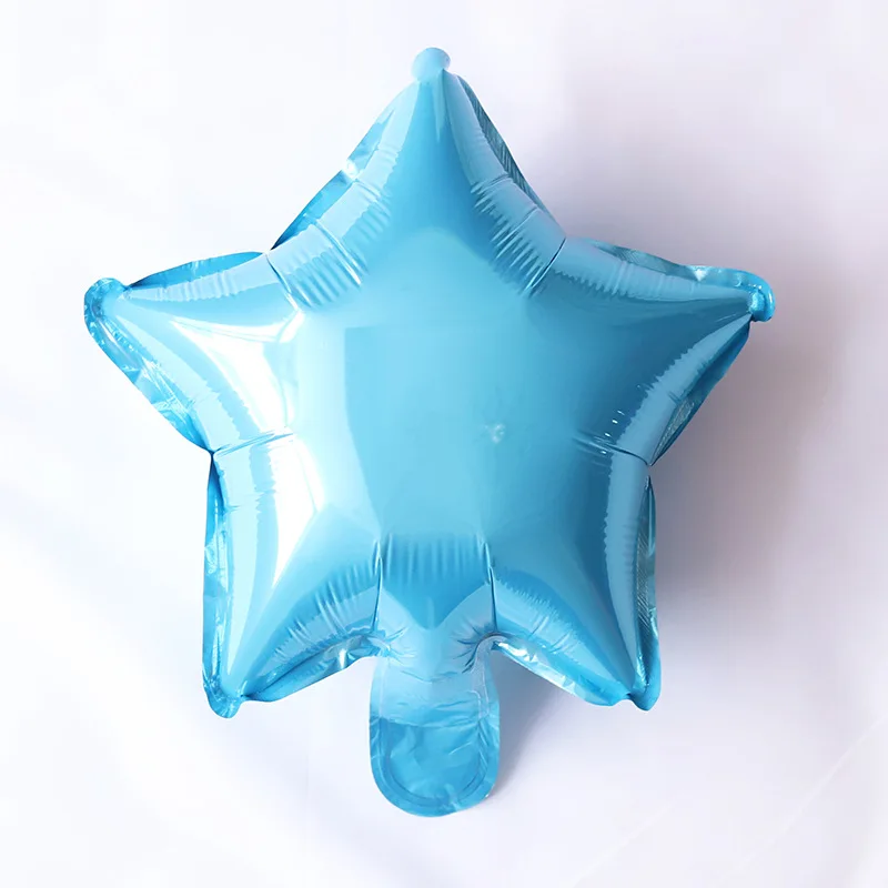 5PCS/Pack Color Pentagonal Star Aluminum Film Balloons Wedding Birthday Party Baby Shower Wall Decoration Supplies 10 Inch | Дом и сад