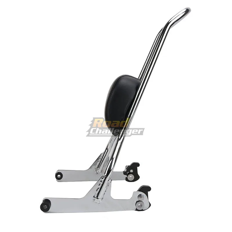 Хромированная мотоциклетная съемная спинка стойка для Harley Fatboy LO FLSTF Softail FXST FLST CVO