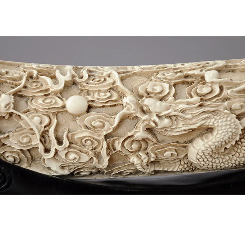 Имитация цвета слоновой кости Художественная Скульптура для домашнего декора украшения ремесла Бар Отель офис ТВ шкаф винный шкаф гостиная статуя R1652
