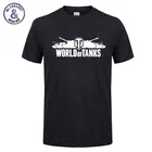 Новинка 2018 Мужская футболка World of Tanks модная брендовая мужскаяЖенская Повседневная футболка с коротким рукавом хлопковые уличные футболки в стиле Харадзюку в стиле хип-хоп