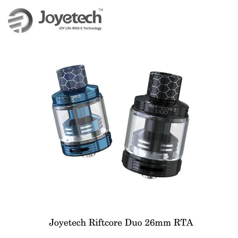 Электронная сигарета Оригинал Joyetech Riftcore Duo 26 мм RTA бак распылитель 3 5 мл емкость RFC