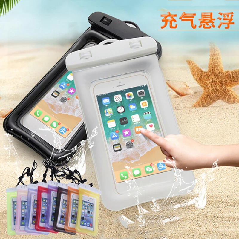Чехол для телефона поплавок подушка безопасности водонепроницаемая сумка чехол