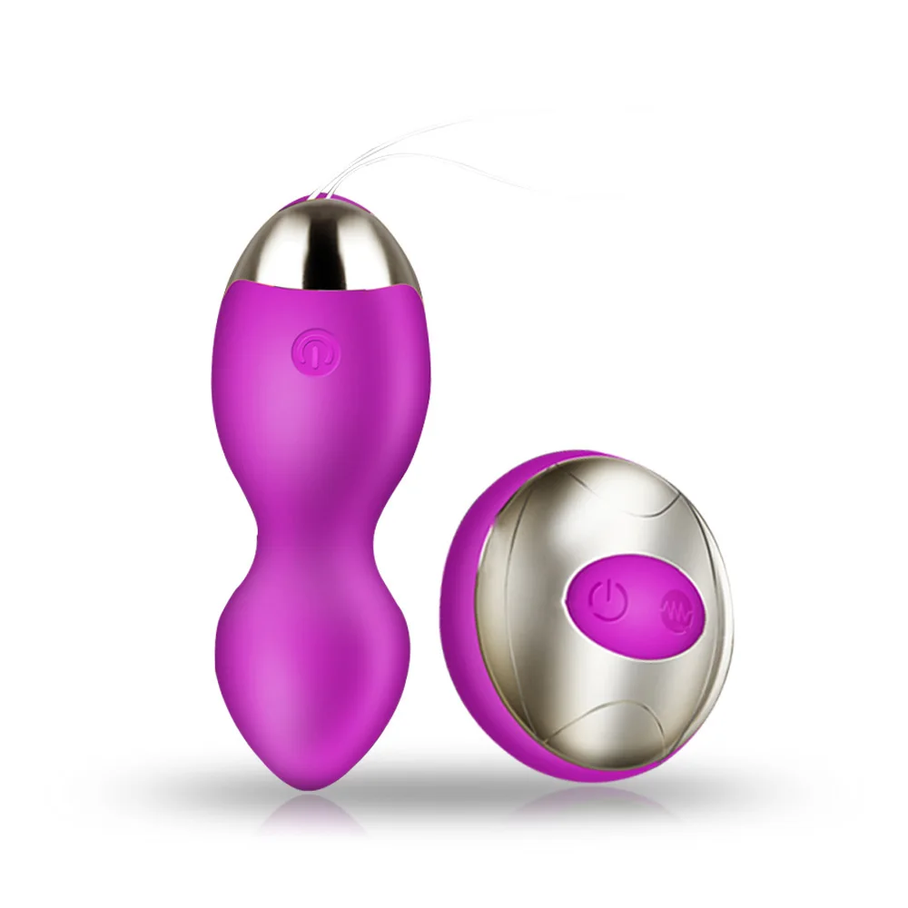 Шарики для вибрирования Kegel 10 частотных беспроводных пультов дистанционного