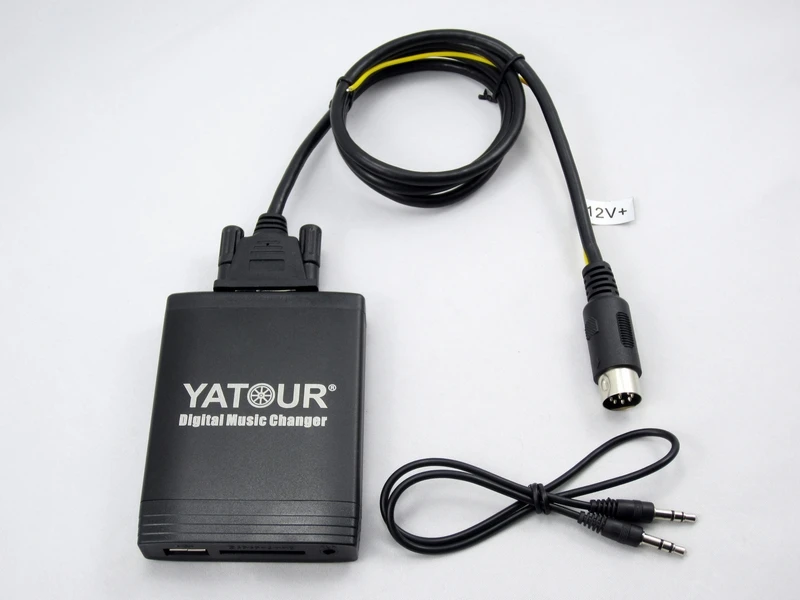 Цифровой музыкальный смены YATOUR AUX SD USB MP3 интерфейс для VOLVO HU series радиовещания