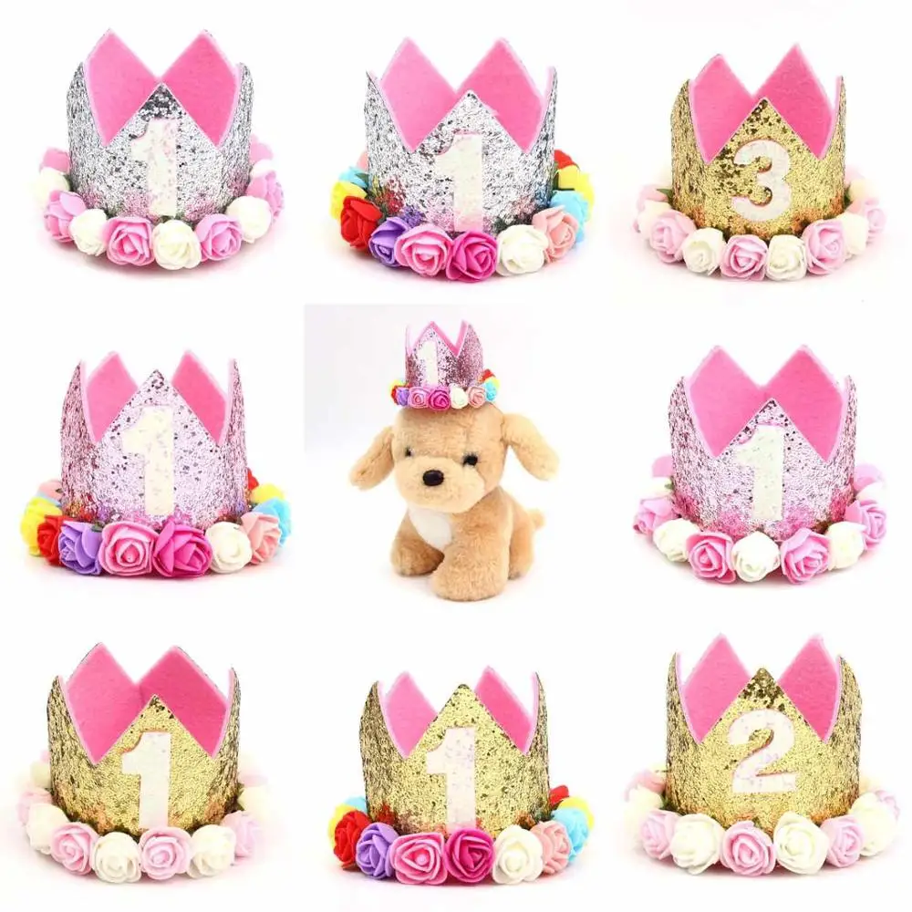 Новая шляпа для домашних животных на день рождения декоративная блестящая собак