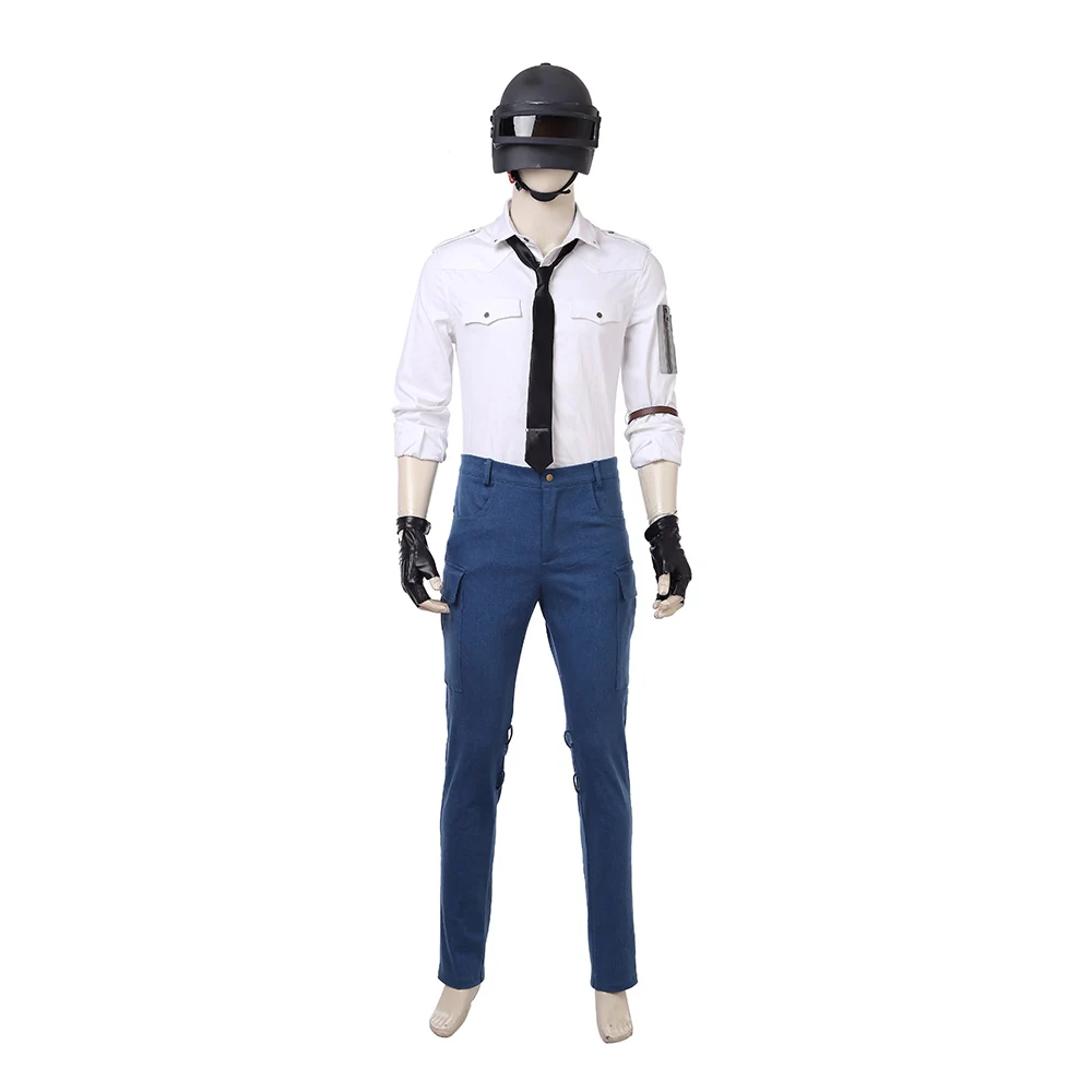 New Hot Game PLAYERUNKNOWN'S BATTLEGROUNDS Costume Men Suit PUBG Cosplay Costume Halloween Costumes For Men Custom Made