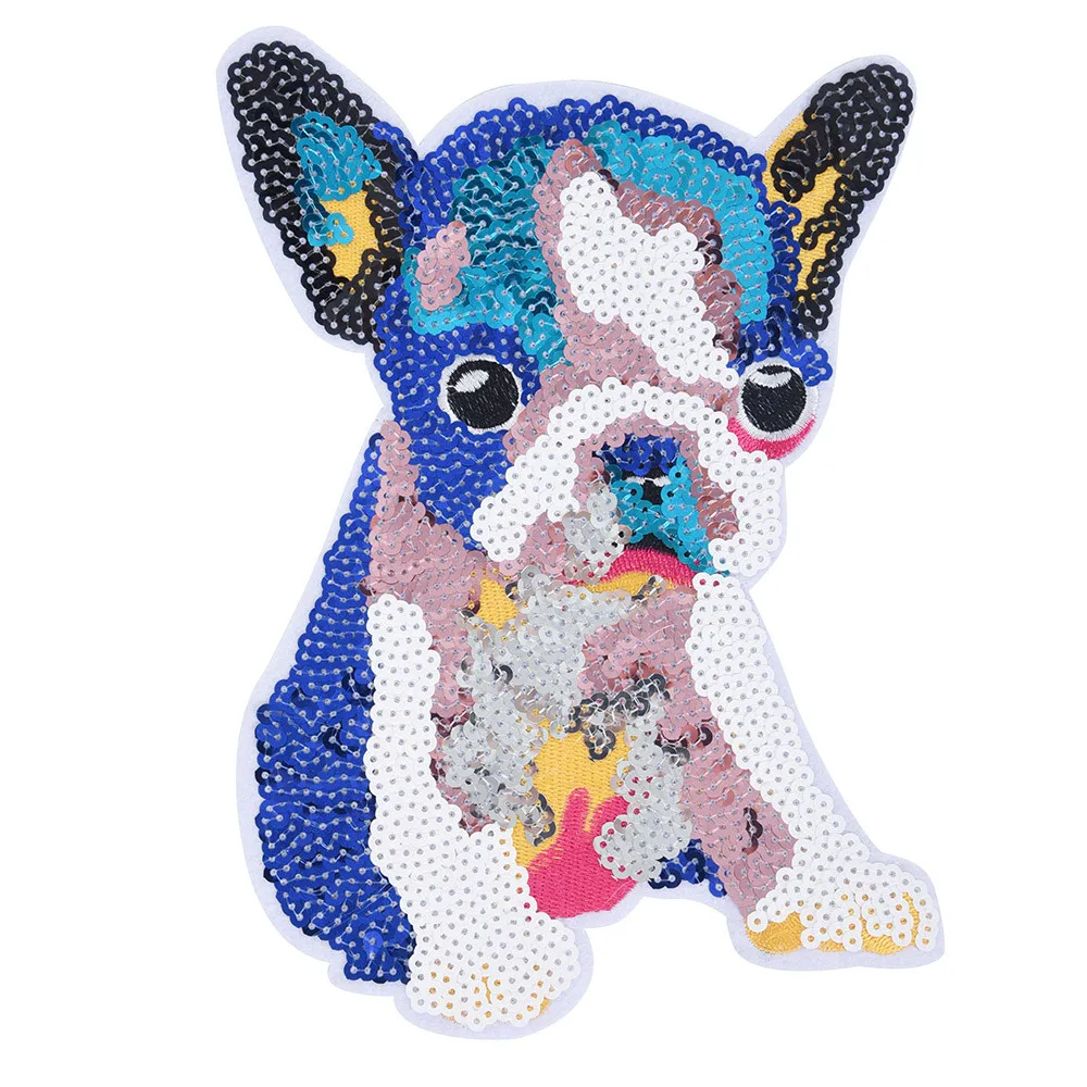 Вышивка тканевые наклейки сделай сам двусторонняя вышивка стежок Железный патч