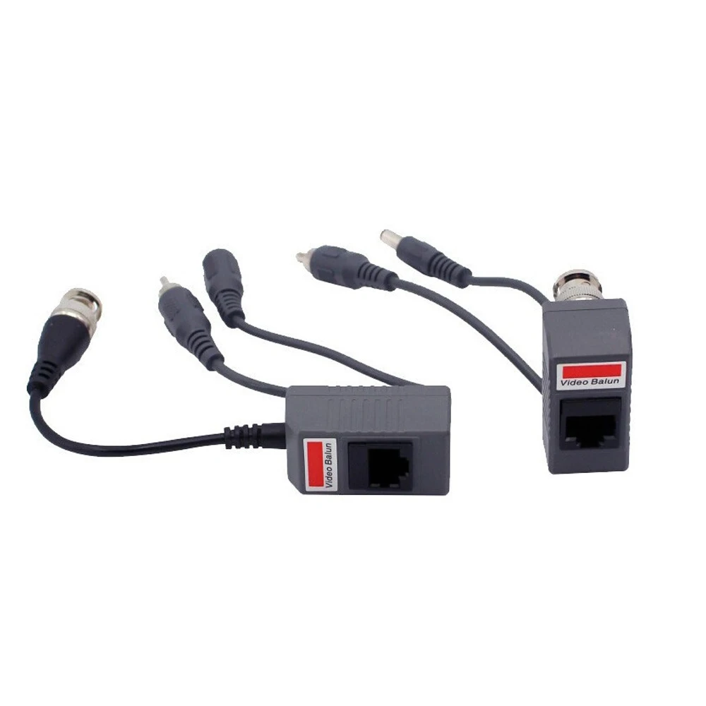 1CH Пассивный Видео разъем питания RJ45 Balun для камеры видеонаблюдения DVR бесплатная