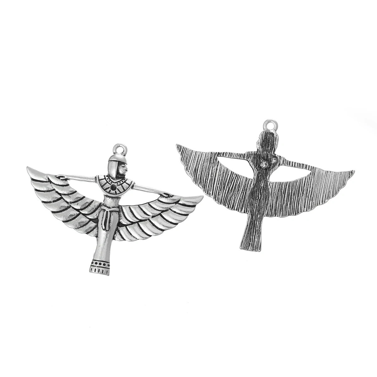 Подвески DoreenBeads из цинкового металлического сплава серебристые египетской