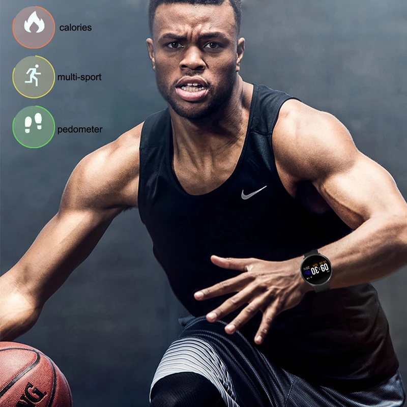 Умный Фитнес браслет S3 с Bluetooth монитор сердечного ритма и артериального давления