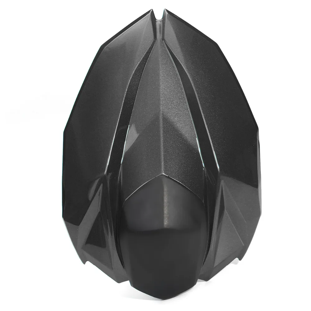 Черное мотоциклетное заднее сиденье пассажирское жесткое обтекатель для Kawasaki