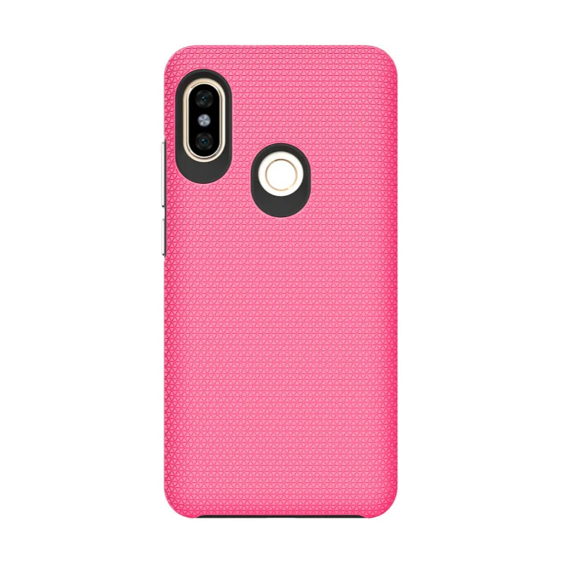 Чехол для телефона для xiaomi redmi note 5 чехол TPU PC Двойной сверхпрочный защитный чехол для xiaomi redmi note 5 pro Чехол - Цвет: Rose Red