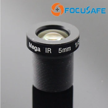 Focusafe 12 мегапиксельный объектив с низким уровнем искажений 2,78 мм 1/2. " формат без искажений M12 плата объектива для камеры 4K