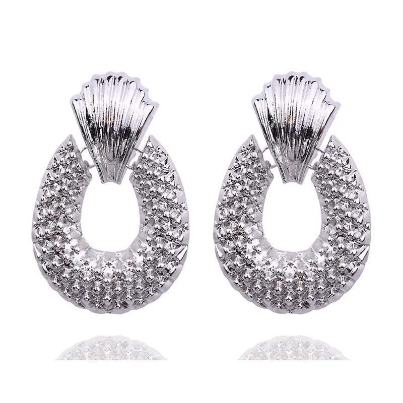 Женские серьги макси в этническом стиле ретро с каплями воды