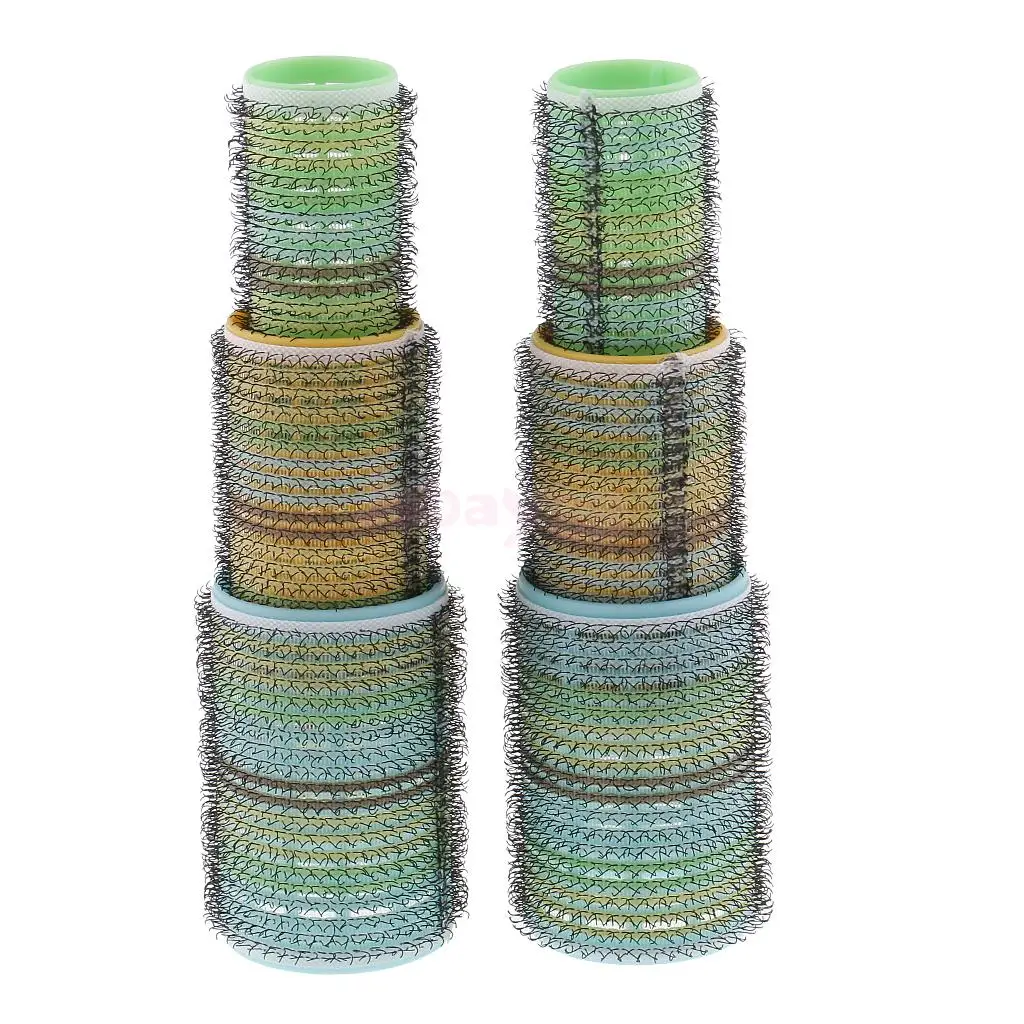 Набор из 6 проволочных сеток для самостоятельной фиксации роликов волос