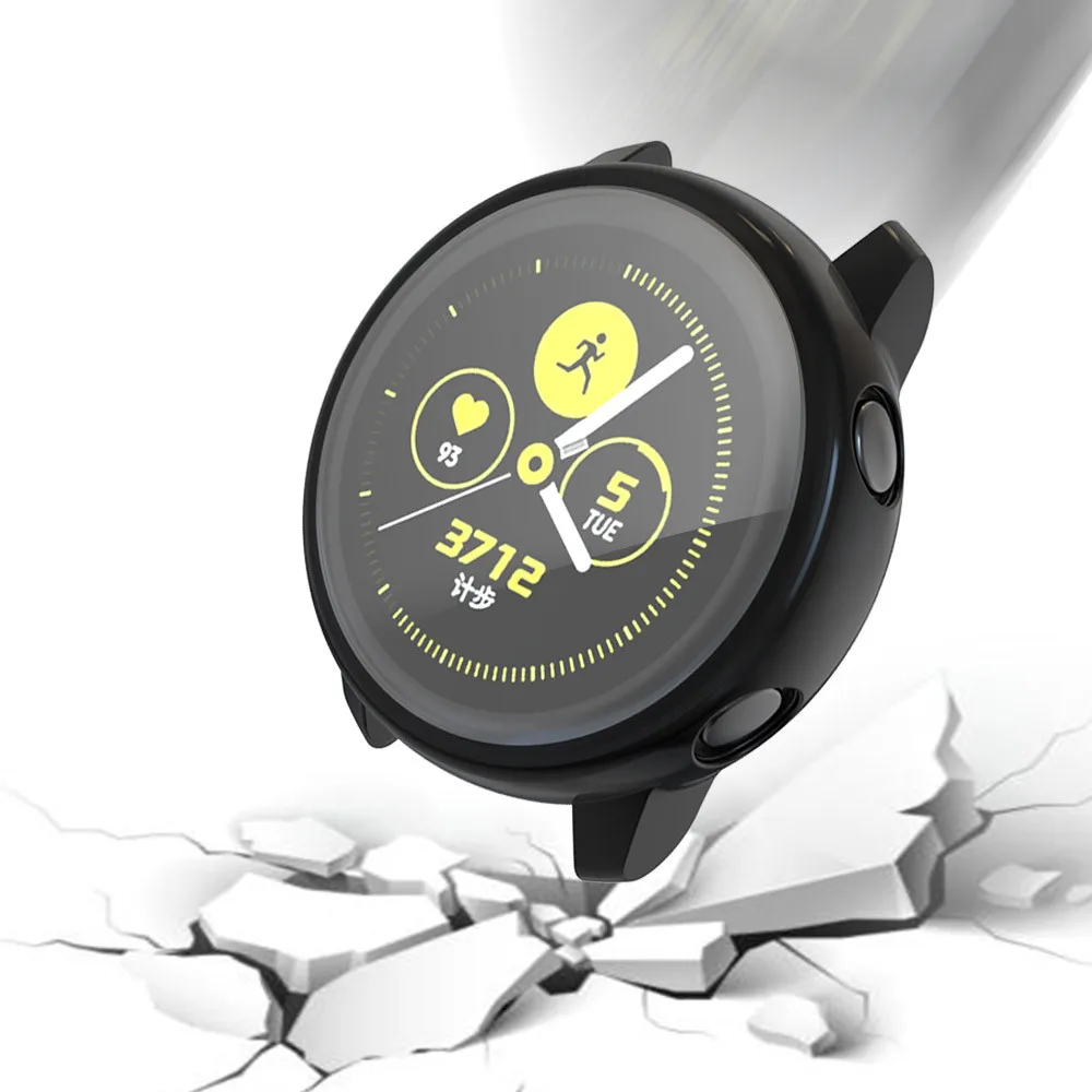 Защитный чехол с покрытием для samsung Galaxy Watch Active 40 мм, мягкий ТПУ, защитный чехол для samsung Galaxy Watch Active