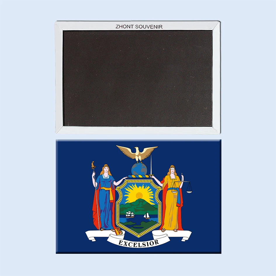 

Home Decoration,Empire State,Flag_of_New_York Fridge Magnet 042