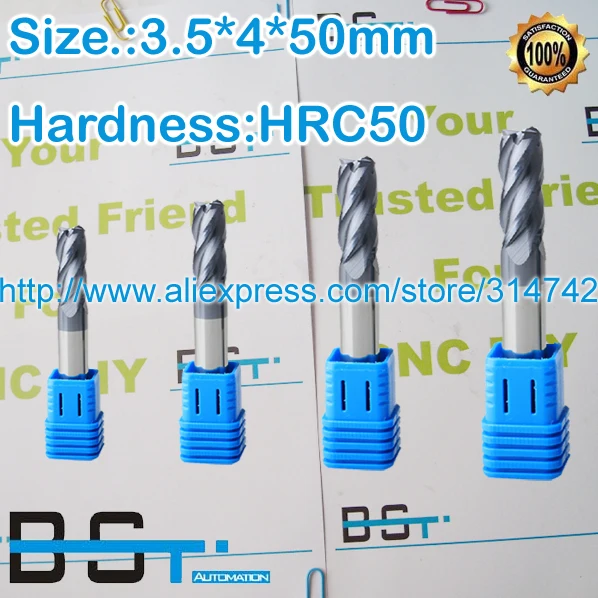 Хорошая твердость 5 шт./компл. 3 ММ стандартное вольфрамовое покрытие с 4 канавками