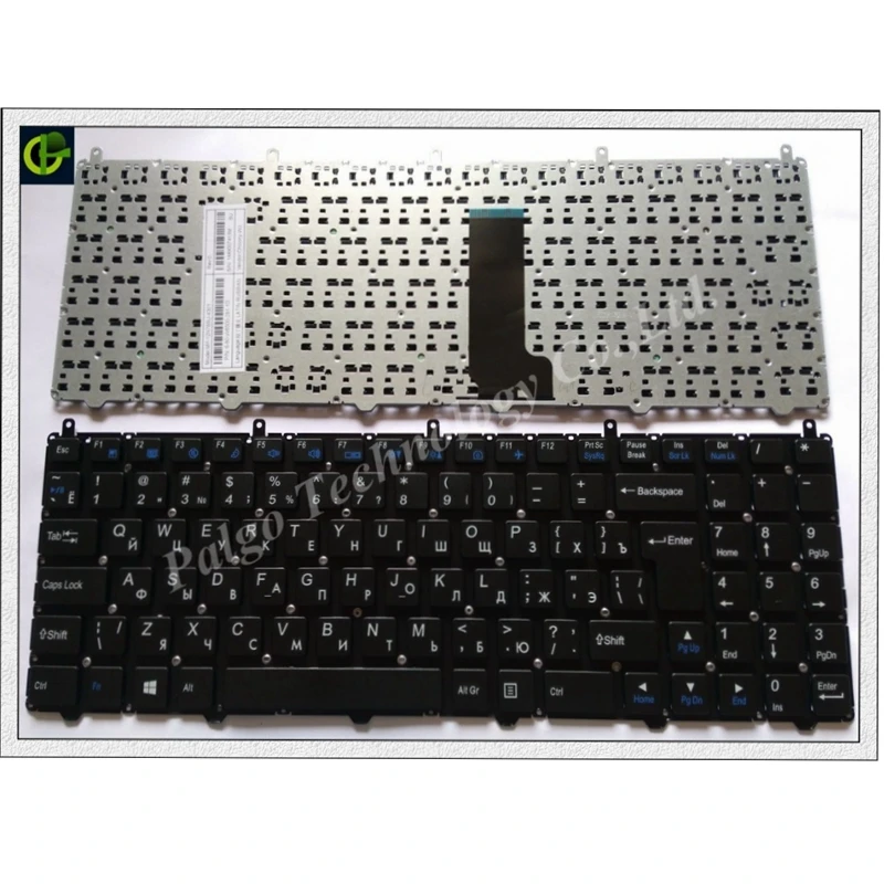Русская клавиатура для DNS Clevo W650EH W650SRH W650 W655 W650SR W650SC R650SJ W6500 W650SJ w655sc w650sh MP 12N76SU 430