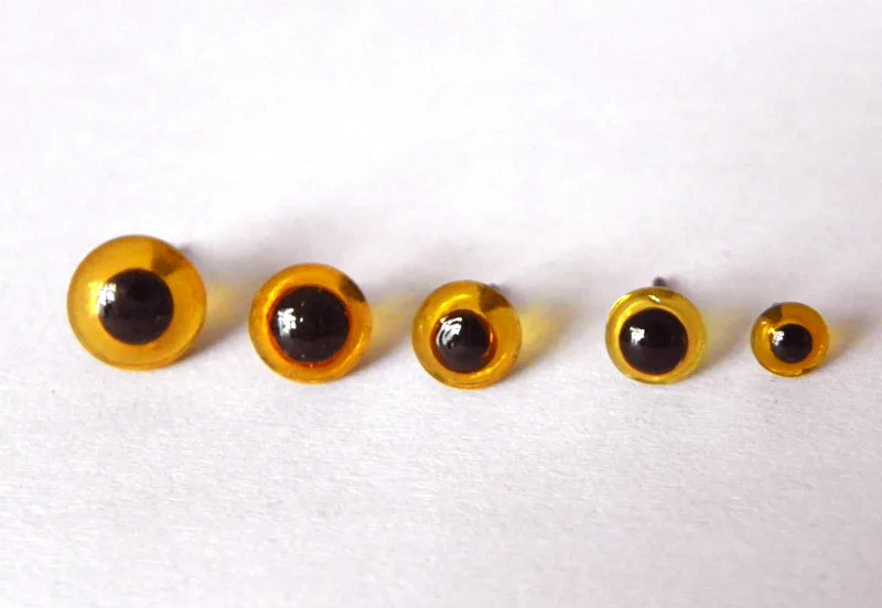 Аксессуары для кукол 4 12 мм черные фасоны|glass eyes|needle felting eyeseyes for crafting |