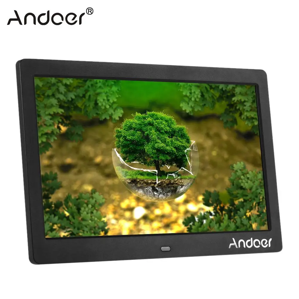 Andoer 10 &quotHD широкий экран LCD Цифровая фоторамка рамка для фотографий 1024*600 часы MP3 MP4