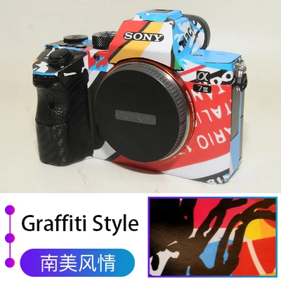 Защитная пленка для камеры SONY A7M3 A7R3, антикоррозийная Защитная пленка для камеры, защищенная от царапин, с орнаментом от истирания - Цвет: Прозрачный