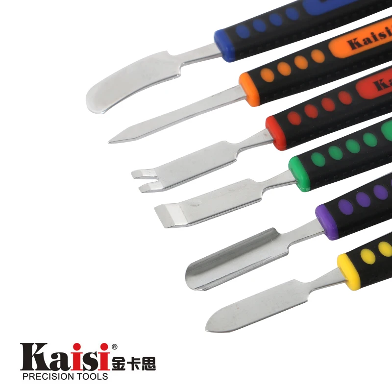 Kaisi 6pcs Dual Ends Metal Spudger Set for iPhone iPad Tablet Mobile Phone Prying Opening Repair Tool Kit Hand Sets | Инструменты