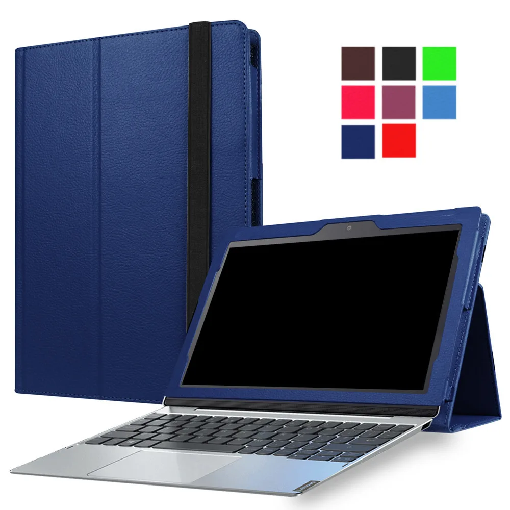 Умный чехол книжка из ПУ кожи премиум класса с подставкой для Lenovo Ideapad Miix 320 10 1